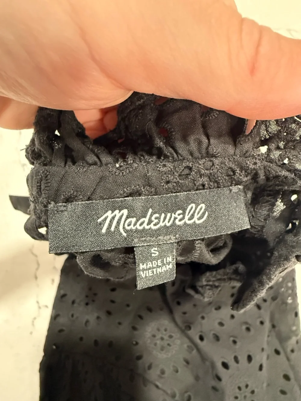 Madewell women eyelet